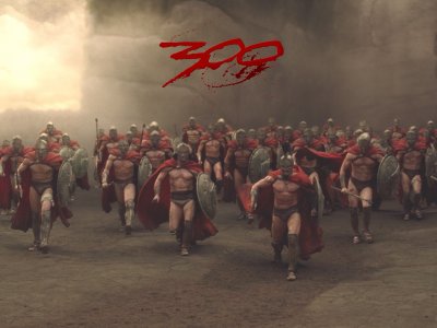300 movie wallpaper. butt in a movie set in the